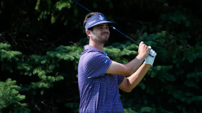 Beau Hossler Leads Wyndham Championship As Keegan Bradley Barely Keeps Alive Postseason Hopes